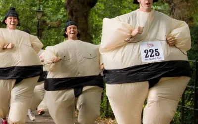 Sumo kostým (wrestler) nafukovací + ventilátor