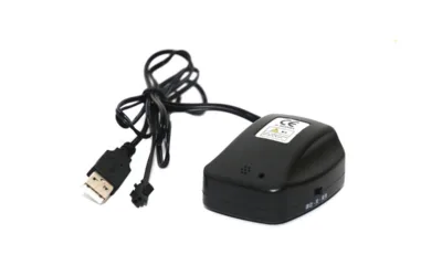 EL inverter USB napájení – Zvukově senzitivní + stálé svícení pro LED vlákna