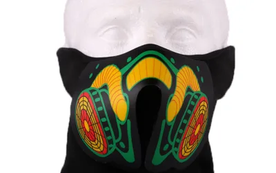 DNB maska ​​Rave – zvukově senzitivní