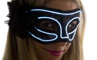 Škrabošky LED – Bílá