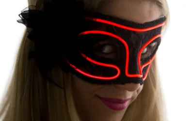 Škrabošky neon – červená